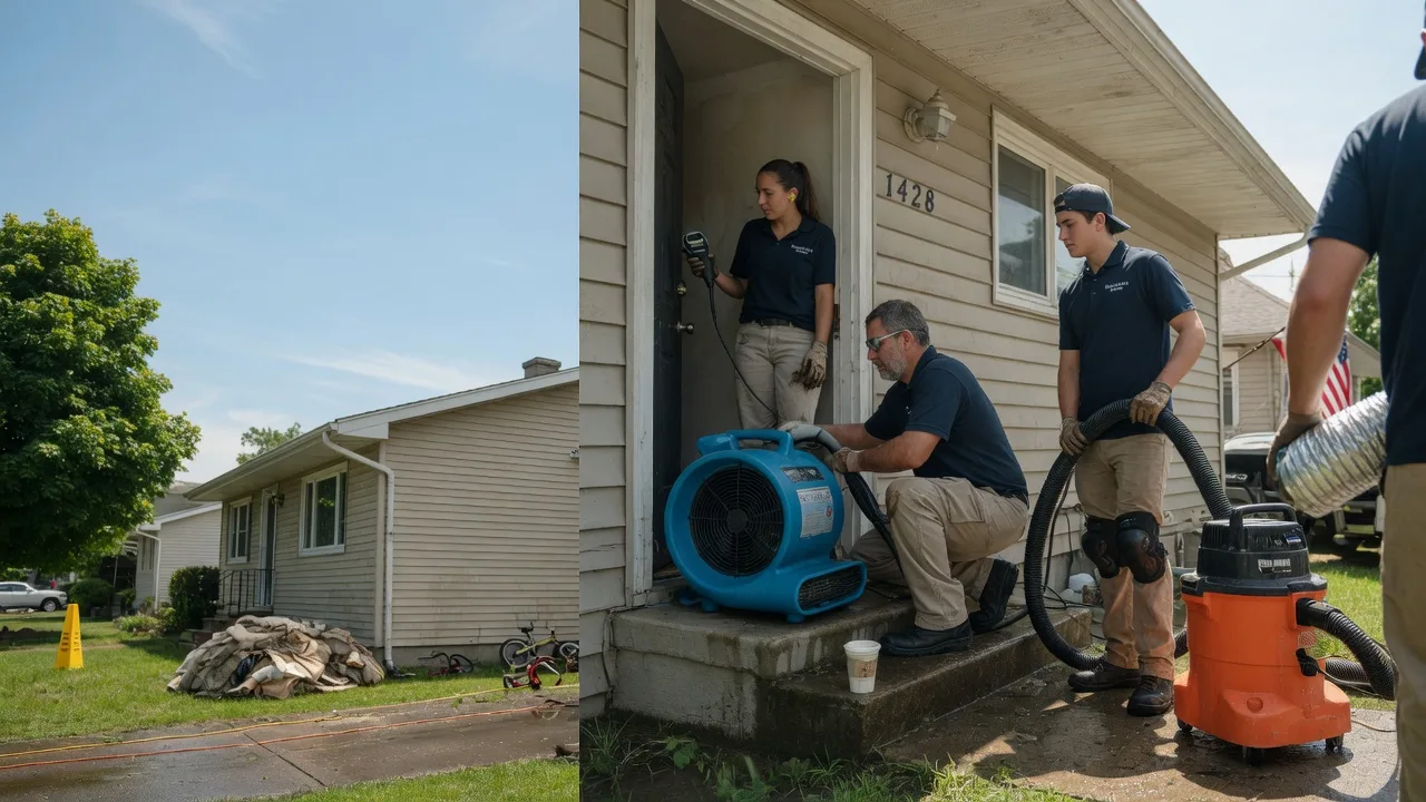 Water Damage Restoration in Zeigler, IL near me